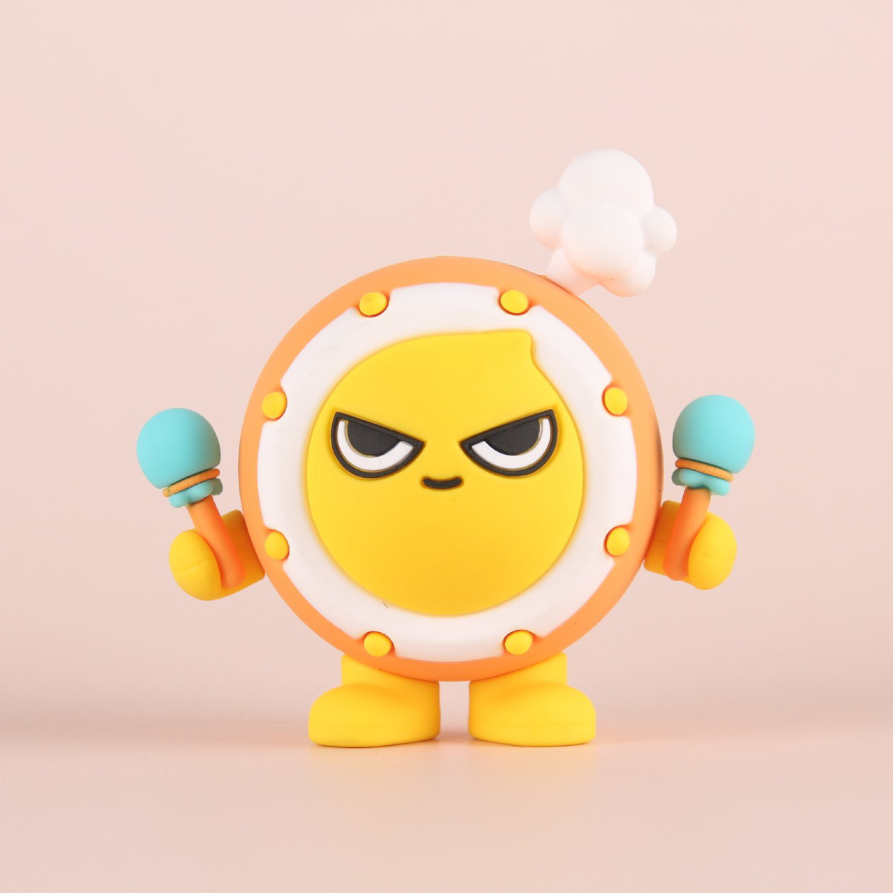 吉祥物注塑軟膠卡通玩偶PVC公仔定制