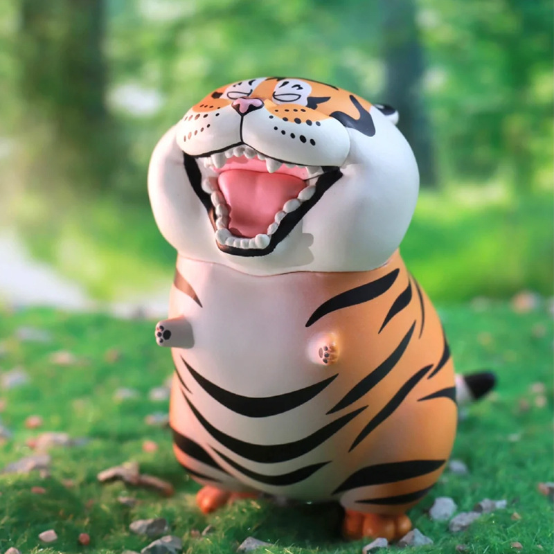 不二馬大叔胖虎隱藏款懶腰潮玩公仔定制